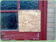 boarded up Tipton